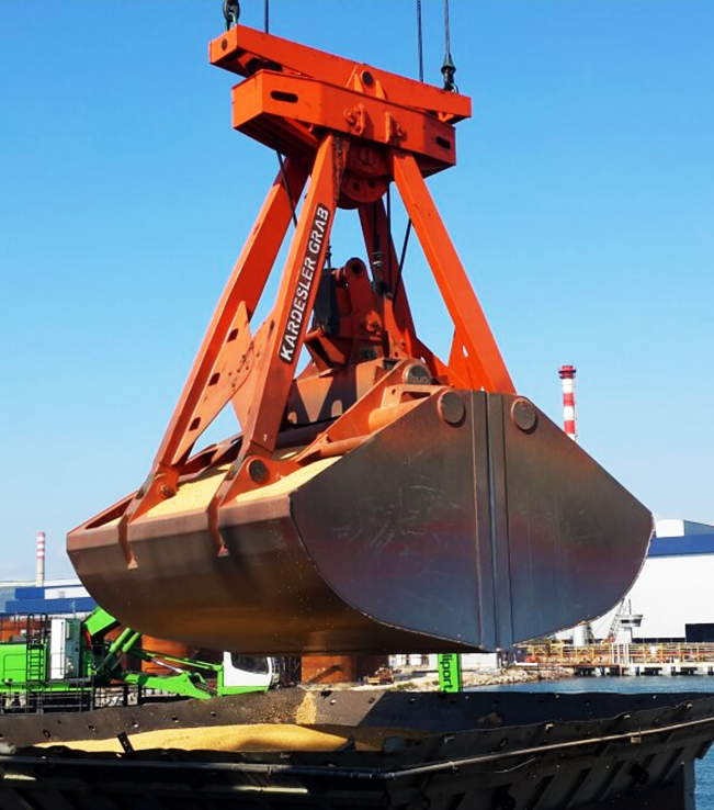 Mechanical Double Wired Clamshell Grab